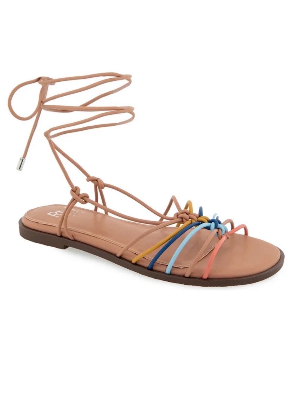 The RM Rebecca Minkoff Women's ankle wrap Caroline sandal
